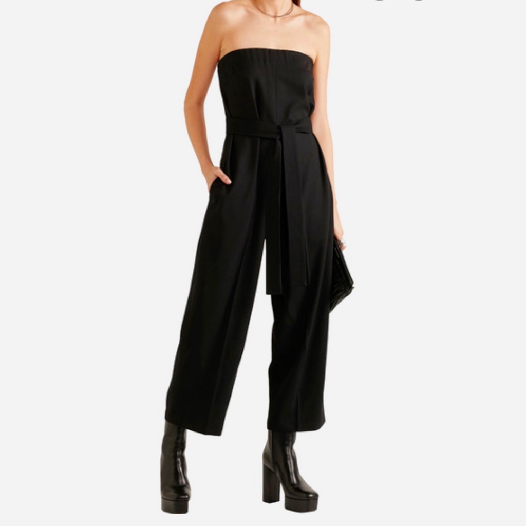 Mcq Alexander Mcqueen Strapless Jumpsuit